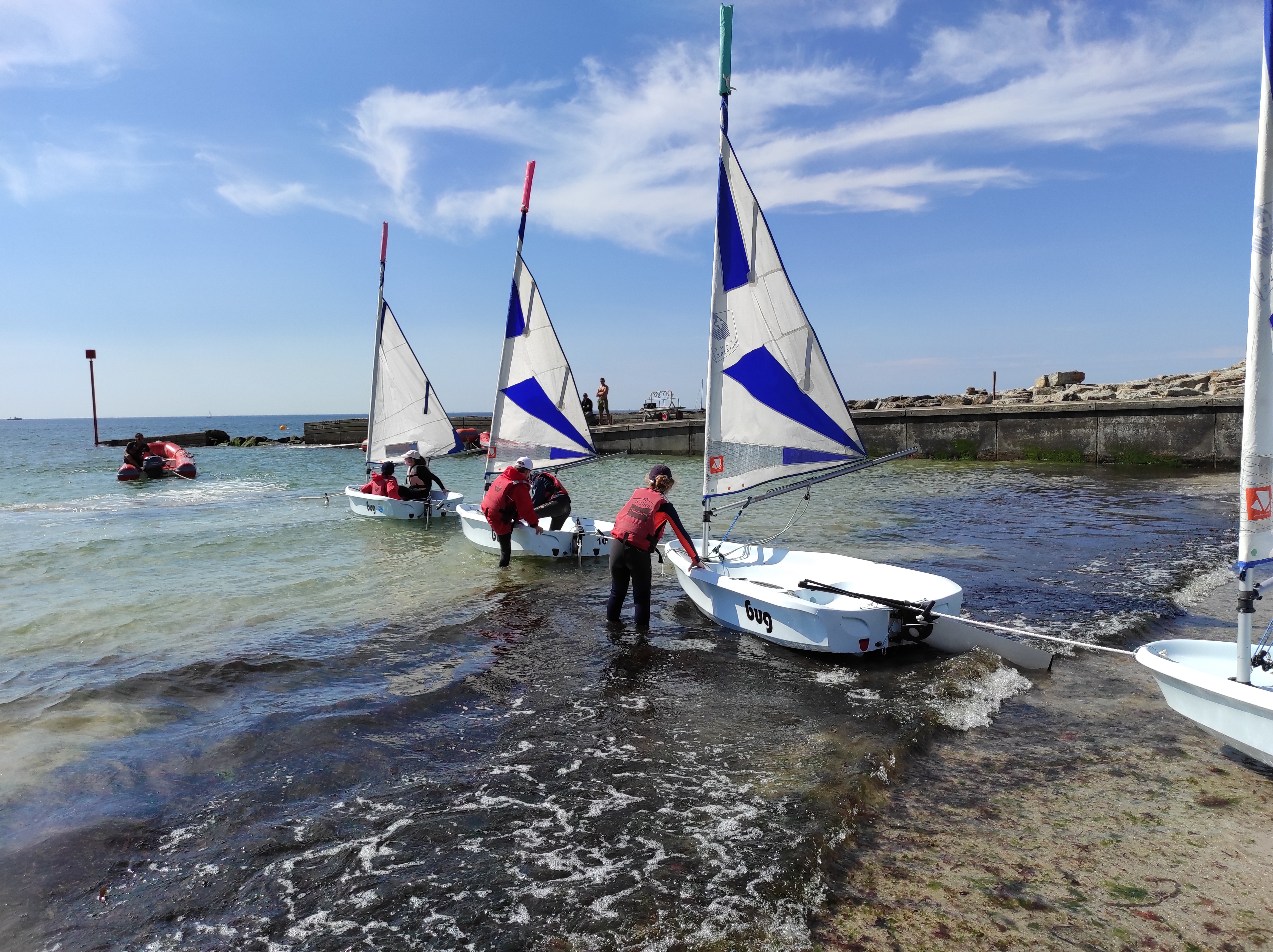 La voile &agrave; Kerguelen en CM1 CM2