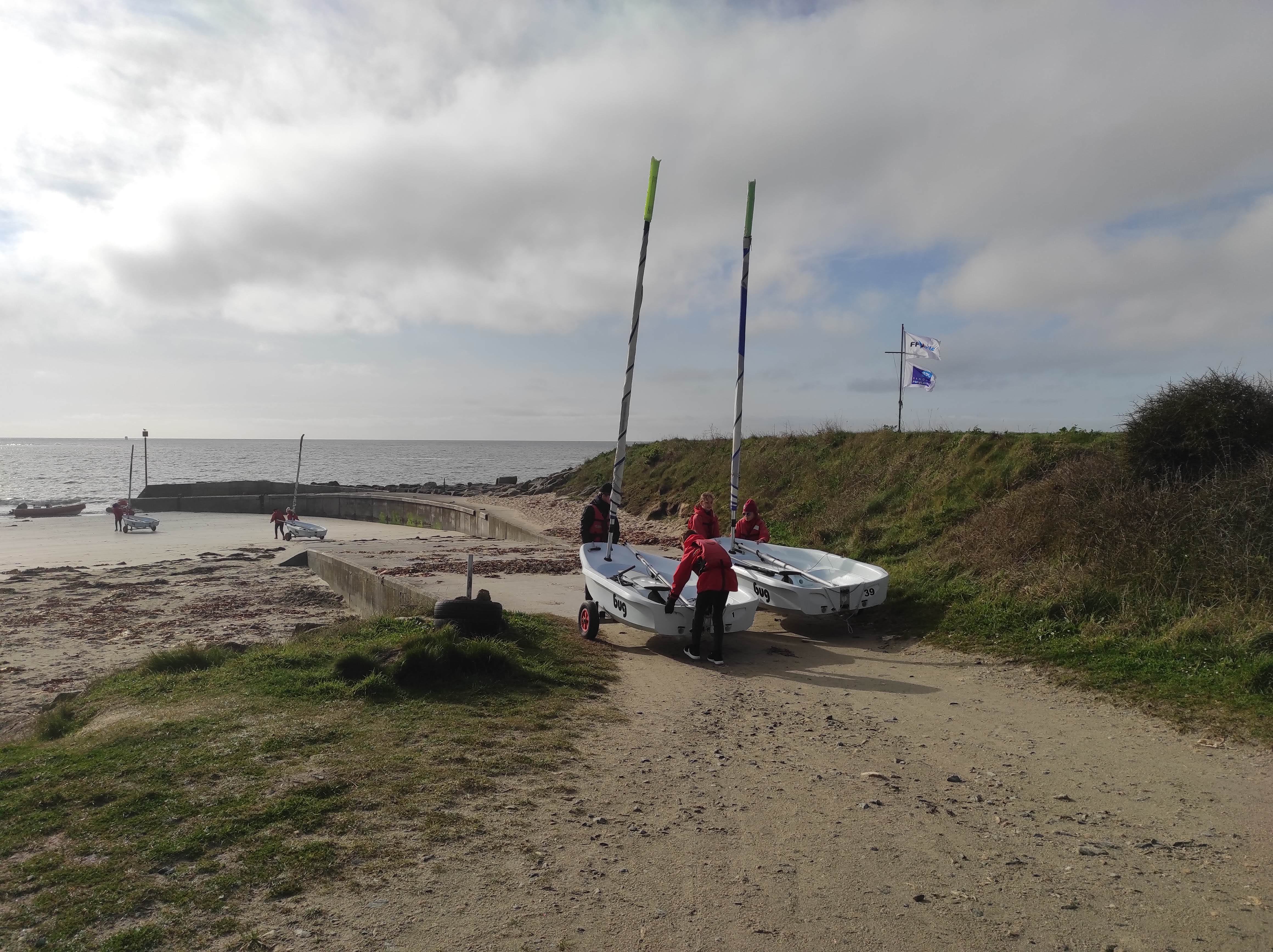 Voile CM2 2ème journée