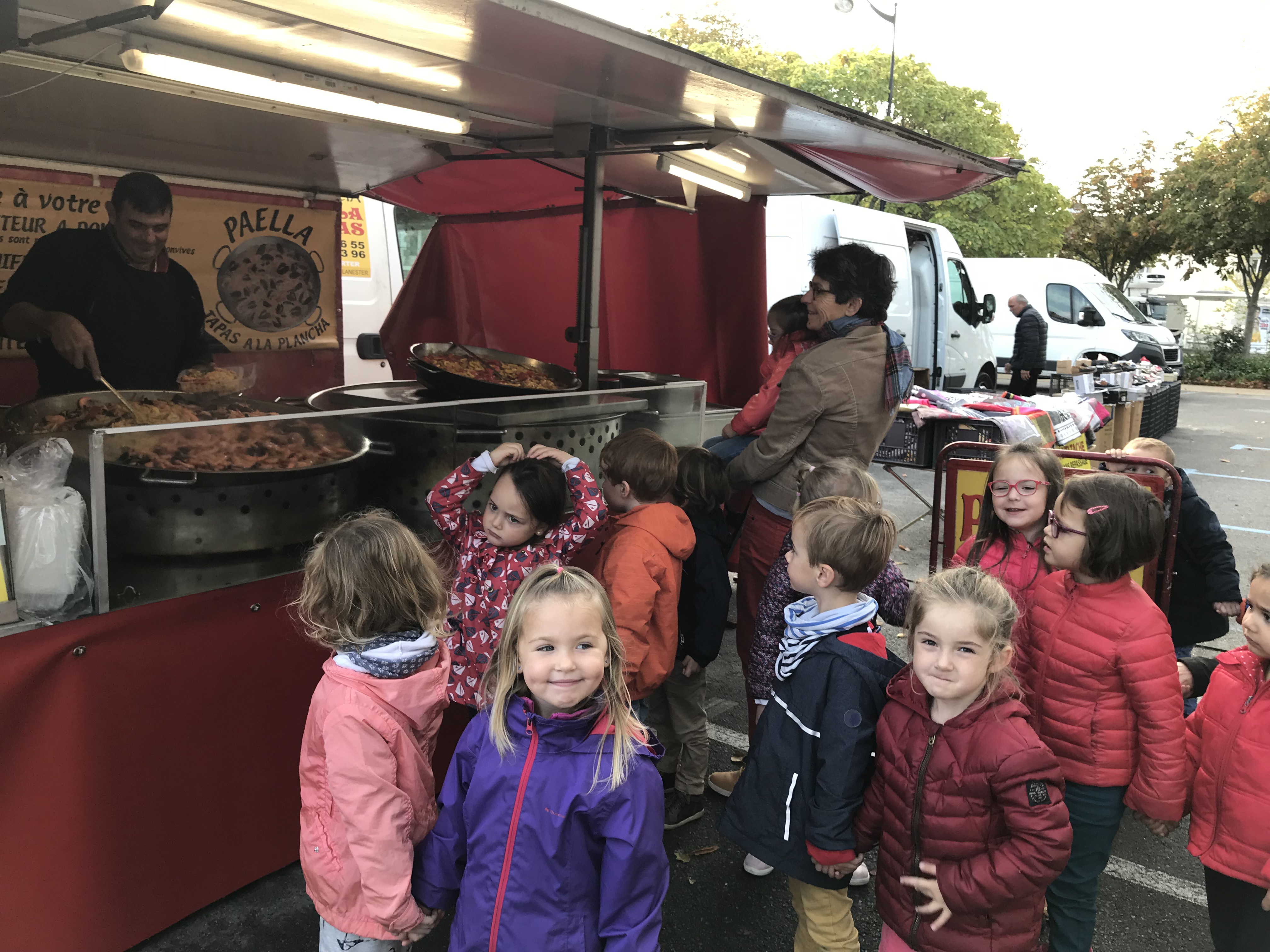 Visite du marché